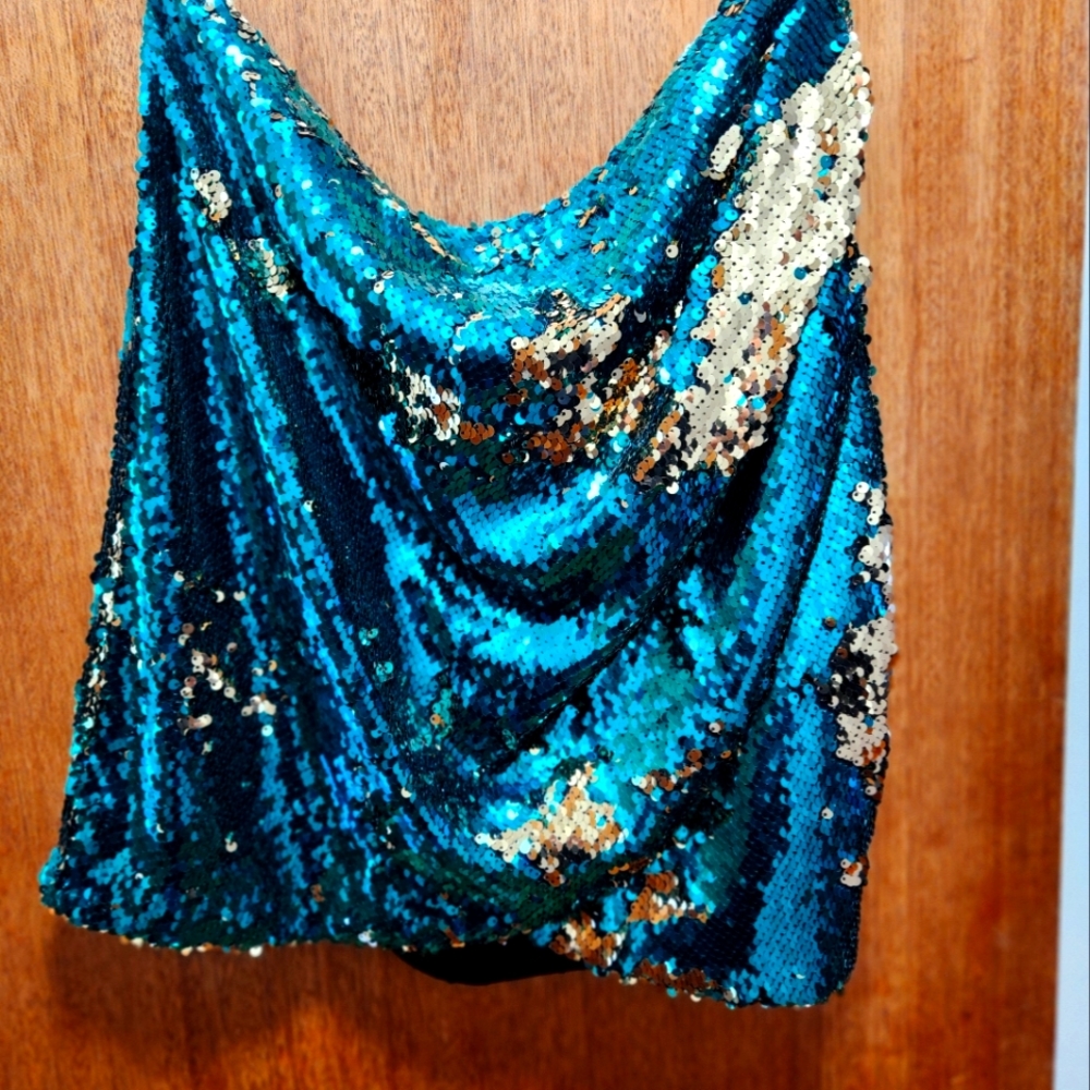 Womens sequin party miniskirt